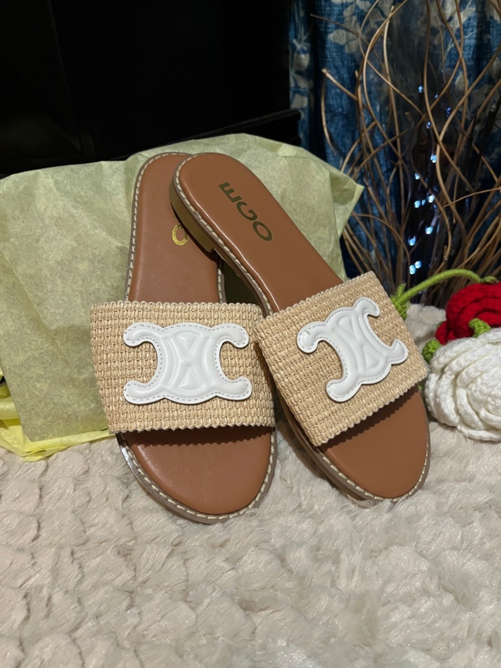 nwt Slide Sandals
